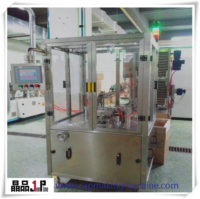 플라스틱 캡 슬리 팅 기계